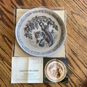1978 Collector plate - Santa’s Helpers Limited edition